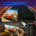 Pikkukuva 5 / 7: 5G 4K Projektor Smart HD LED WiFi Bluetooth HDMI. USB Android Koti-Kino