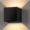 Miniatyrbillede 1 af 2: 20W Indendørs/Udendørs Væglampe 2000lm Justerbar Sort LED Væglamper 3000K Varm Hvid IP65 Vandtæt Væglampe til Stue Soveværelse