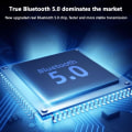 Miniatyrbilde 8 av 8: Bluetooth-headset trådløs sort