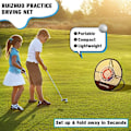 Miniatyrbild 6 av 6: Ruizhuo Golfnät för övning Driving Chipping Net Bärbara tillbehör KLB
