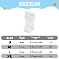Pikkukuva 2 / 5: Parit Vauvan Sukat Lolita Rusetti Tytöt Syksy Talvi 11-13cm KLB