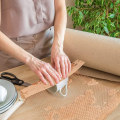 Miniatyrbillede 4 af 5: Honeycomb indpakningspapir 30cm×20m(12\"×66') Miljøvenligt beskyttende kraftpapir emballage til flytning Forsendelse Leverandører i stedet for bobleplast