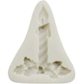Miniatyrbillede 4 af 4: 3D Silikonform til Julelys, Kagekopholder, Bage- og Dekorationsværktøj (50-1891rose) ((kun form inkluderet)