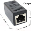 Pikkukuva 2 / 6: 2-pakka RJ45-liitin, Ethernet-kaapeliliitin, LAN-liitin