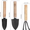 Miniatyrbillede 6 af 7: Have-shovel sæt til havearbejde, 3 dele KLB