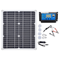 Miniatyrbilde 3 av 8: Solcellepanel med to USB-porter Allsidig bærbar solcellepanel KLB