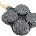 Miniatyrbillede 1 af 7: Æg Pan Omelet Pan Stegning 4 Hul Omelet Pan Non-Stick Stegepander