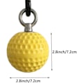 Miniatyrbild 2 av 5: 2 stycken (gula) Fitness handledsboll Pull-ups utrustning träning