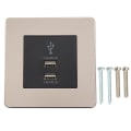 Miniatyrbillede 3 af 8: USB væg oplader, overspændingsbeskyttelse, USB ladestation med KLB