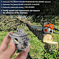 Pikkukuva 5 / 5: Kaasutin sarja, kaasutin Stihl 017 018 MS170 MS180 Zama C1Q-S57A moottorisaha KLB