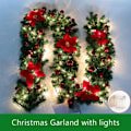 Miniatyrbillede 3 af 5: 270cm juleguirlande lys batteridrevet juleguirlande KLB
