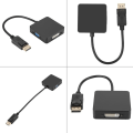Pikkukuva 5 / 8: 1 DP DisplayPort - VGA DVI HDMI -naarasmuunnin KLB