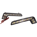 Miniatyrbilde 3 av 4: 8 LED DRL Dagskjørelys for Bil