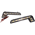 Miniatyrbillede 3 af 4: 8 LED DRL Dagkørelys til Bil