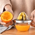 Miniatyrbillede 5 af 8: Aftagelig rustfrit stål appelsin citronpresser med manuel presse KLB