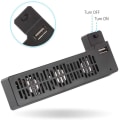 Miniatyrbild 5 av 8: USB-fläkt för Xbox One X - 3 fläktar, USB-port, kylning KLB