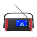 Miniatyrbilde 1 av 5: TKOOFN Solar Dynamo Crank Radio FM, Bærbar Multifunksjonell Utendørs Nyhet