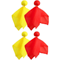 Miniatyrbillede 1 af 8: Fodboldstraffeflag af polyesterstof og miljøvenligt EVA-materiale