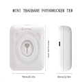 Miniatyrbilde 2 av 6: Minifotoprinter - Bluetooth, Termisk papir - 203 DPI - iOS, Android, Windows - Brun