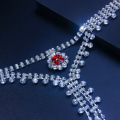 Miniatyrbild 4 av 5: Boho Rhinestone Underkläder Kedja Silver Crystal Trosa Bikini G-String Kroppssmycken Tillbehör för Kvinnor och Flickor