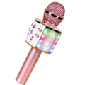Miniatyrbillede 1 af 8: Karaoke-mikrofon, trådløs Bluetooth-mikrofon til børn, sjove gaver,