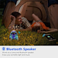 Pikkukuva 6 / 8: Bluetooth-kaiutin, värillinen LED-yövalo, kannettava langaton KLB