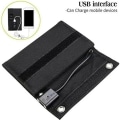 Miniatyrbillede 2 af 5: 20W Foldbar USB 5V Solcelle Panel Bærbar Bærbar Sol Sideholder