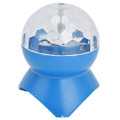 Miniatyrbillede 6 af 8: RGB LED stjerneprojektorlampe, roterer automatisk 360 grader KLB