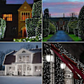 Miniatyrbild 6 av 8: Solcellsbelysning för jul utomhus, BrizLabs 24M 240 LED vit KLB