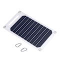 Miniatyrbillede 2 af 8: 10W 5V solcellepaneloplader med spænder Semi Flexible KLB