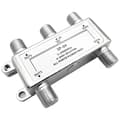 Fordeler - 4-vejs splitter, fuldt afskærmet, Unicable & HD egnet til
