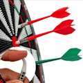 Pikkukuva 5 / 5: Darts ja darttaulu, pehmeä kärki, ihanteellinen lapsille, peli KLB