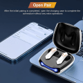 Miniatyrbilde 6 av 8: Bluetooth 5.2-hodetelefoner, innebygd mikrofon, Bluetooth hvit