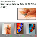 Miniatyrbillede 2 af 5: Etui kompatibel med Samsung Galaxy Tab S7 FE 12.4 5G/ S8+ Plus 5G 2022/ S7+ KLB