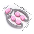 Miniatyrbilde 5 av 8: Klemme Beinmassasje, Klemme Beinmassasje Håndholdt 360 Grader Helt Rosa