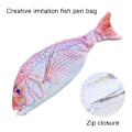 Miniatyrbilde 3 av 5: Fiskformet stor student stasjonær veske morsom form1 KLB