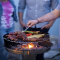 Miniatyrbillede 5 af 7: Rustfrit stålkøkkentang, 30 cm lang grilltang, grillkødspincet,