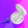 Miniatyrbilde 3 av 8: Bluetooth 5.0 in-ear-hodetelefoner med ladeboks, støydempende hvite