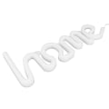 Miniatyrbillede 8 af 8: HOME Neon Skilt Farverig Vægdekoration LED Neon Lys USB Eller KLB