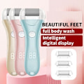 Miniatyrbillede 2 af 7: Elektrisk fodkværn Digitalt display USB genopladelig pedicure pedicure