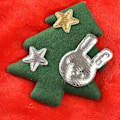 Miniatyrbild 3 av 4: Husdjur Hund Katt Jul Kläder Hund Ren Djur Ull Huvtröja Knapp Kläder M