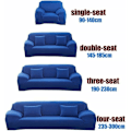 Miniatyrbild 2 av 4: Retro sofföverdrag stretch sofföverdrag halkfri sofföverdrag exotiskt sofföverdrag fåtöljöverdrag möbelskydd sofföverdrag för 2-sits (90-140 cm), KLB