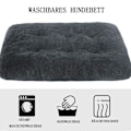 Miniatyrbillede 3 af 5: Plys hund seng, medium hund sofa, vaskbar super blød hundekurv, KLB
