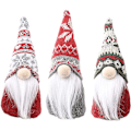 Pikkukuva 1 / 7: GNOME Tonttukoristepaketti 3 Tonttufiguuria Kasvottomat Tontut KLB