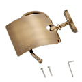 Miniatyrbillede 1 af 4: Halvlukket toiletrulleholder