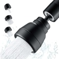 Miniatyrbillede 1 af 5: 3 Spray Modes Køkkenhane Dyse-360 Graders Køkkenvask Spray Hoved, Køkken Aerator, Vandsparende Hane Adapter, til Håndvask, FM22/M24 (Sort)