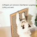 Miniatyrbillede 3 af 6: Katteskrabebræt, L-formet katteskrabebræt, holdbart KLB