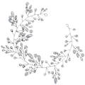 Miniatyrbillede 1 af 5: Brude Sølv Bryllup Hår Vine Crystal Brude Hårpynt Opal Rhinestone Hår KLB