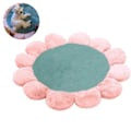 Miniatyrbillede 3 af 8: Blomsterformet kæledyrs seng rede hund hule hund sofa måtte grøn KLB