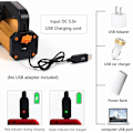 Miniatyrbillede 4 af 5: Ultra kraftig LED-lommelygte genopladelig lommelygte, stor superlys høj 6000 lumen lang rækkevidde, til husholdningscamping nødsituation KLB